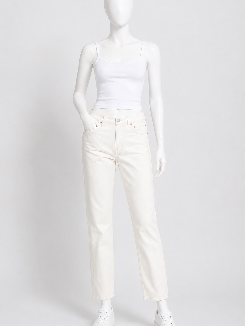 Levi’s 501 Original Men’s White Jeans 32x30 NWT Straight Leg 100% Cotton